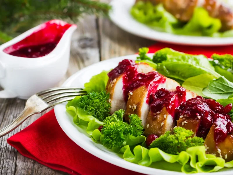 Genießen Sie das Weihnachtsessen, während Sie eine Diät machen